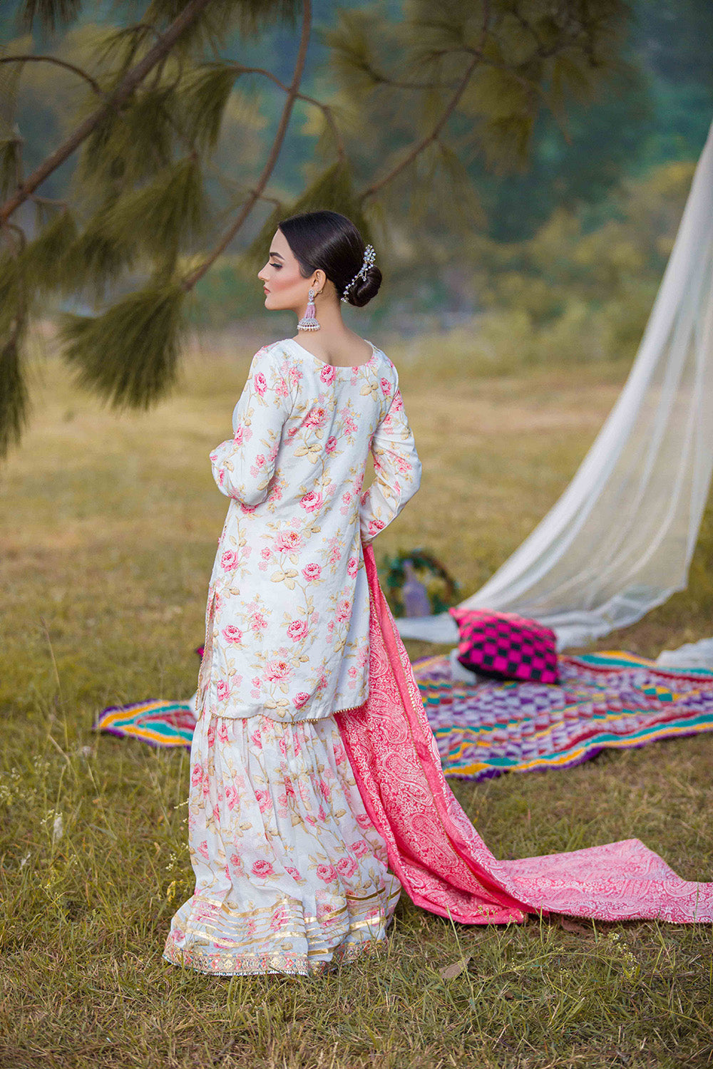 Zeenat - 3 Piece Semi Formal outfit