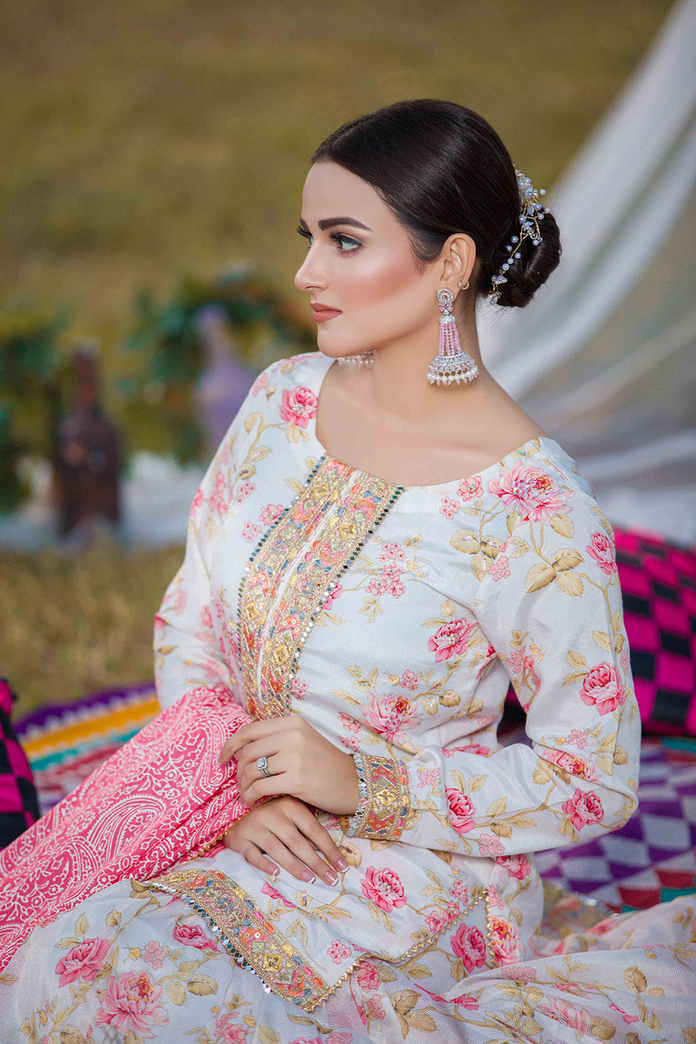 Zeenat - 3 Piece Semi Formal outfit