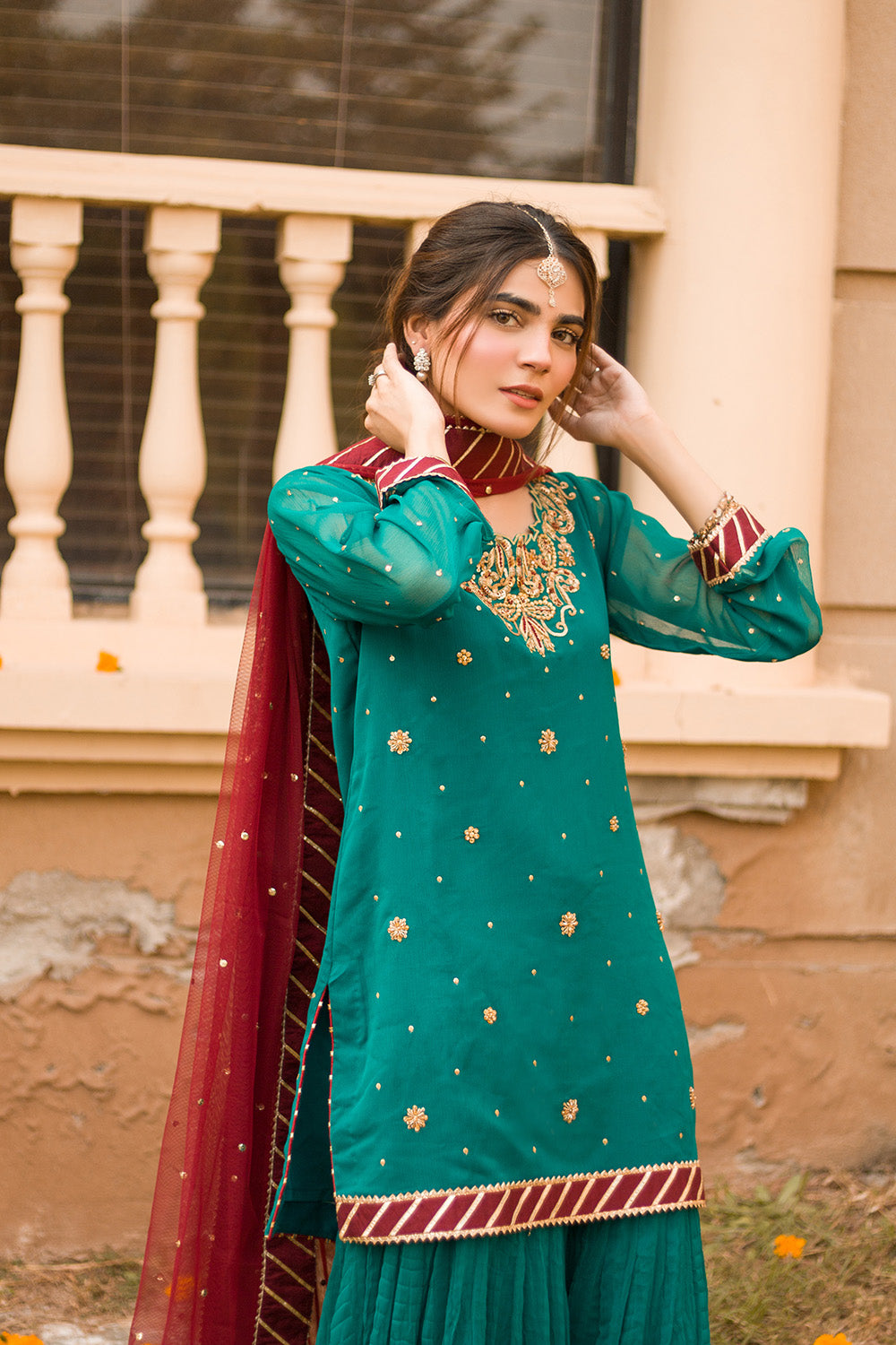 Aqsa - 3 Piece Semi Formal Outfit