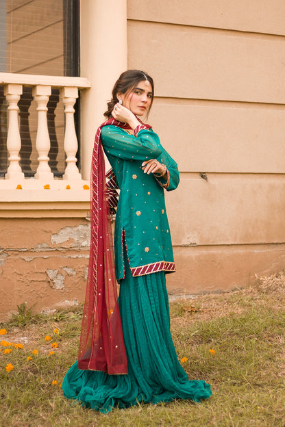 Aqsa - 3 Piece Semi Formal Outfit