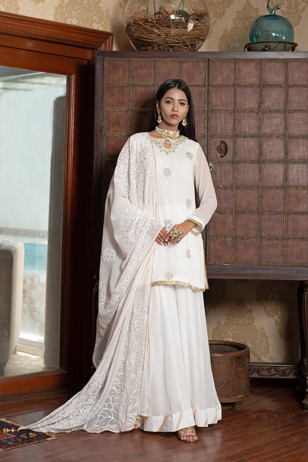 MEHR - 3 Piece Stitched Semi Formal Pakistani Dress Kaaraonline MEHR - 3 Piece Stitched Semi Formal Pakistani Dress Kaaraonline